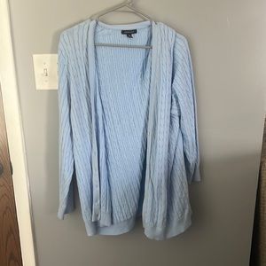 Blue Cardigan